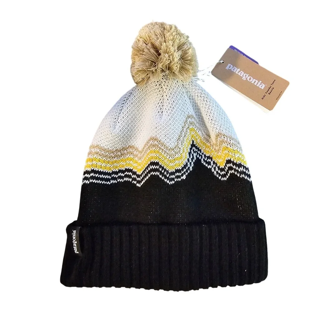 Patagonia Youth Powder Town Beanie NWT‎